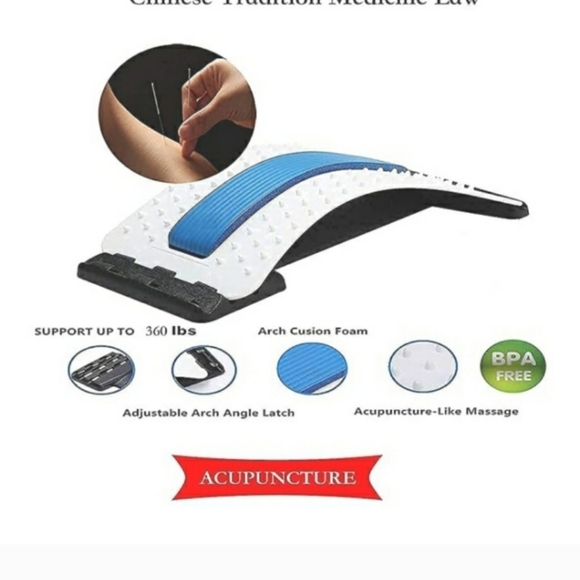 New Back Relax Mate Multi-Level Back Stretcher Massager - Picture 3 of 6